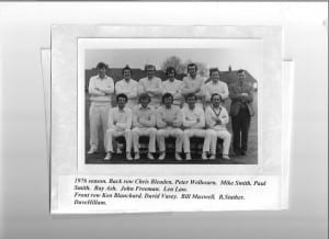 Bassingham Cricket Club 1976 001